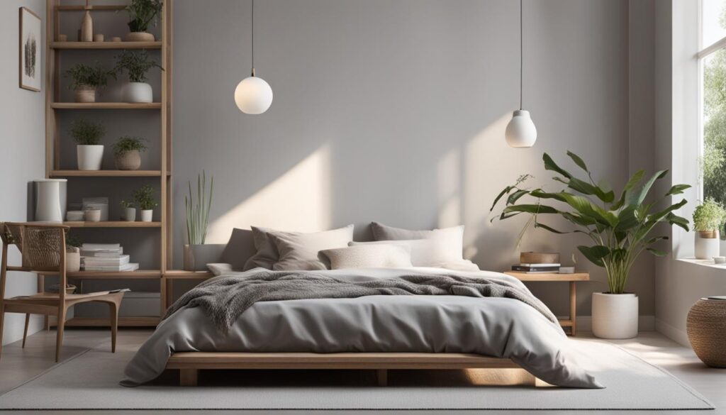 minimalist small bedroom decor