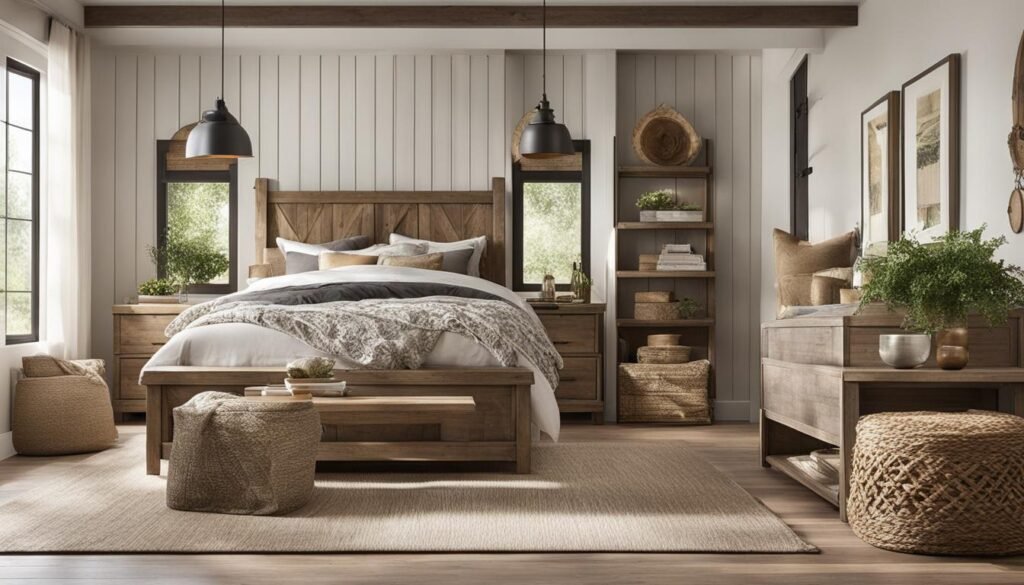modern farmhouse bedroom decor