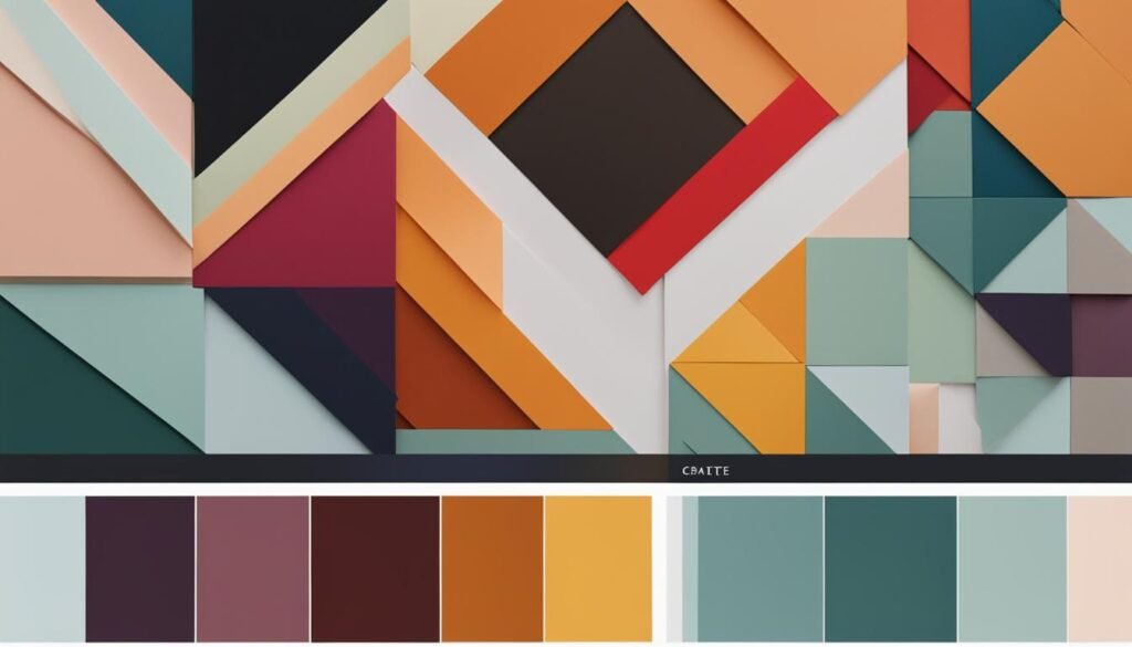 modern vs contemporary design color palette