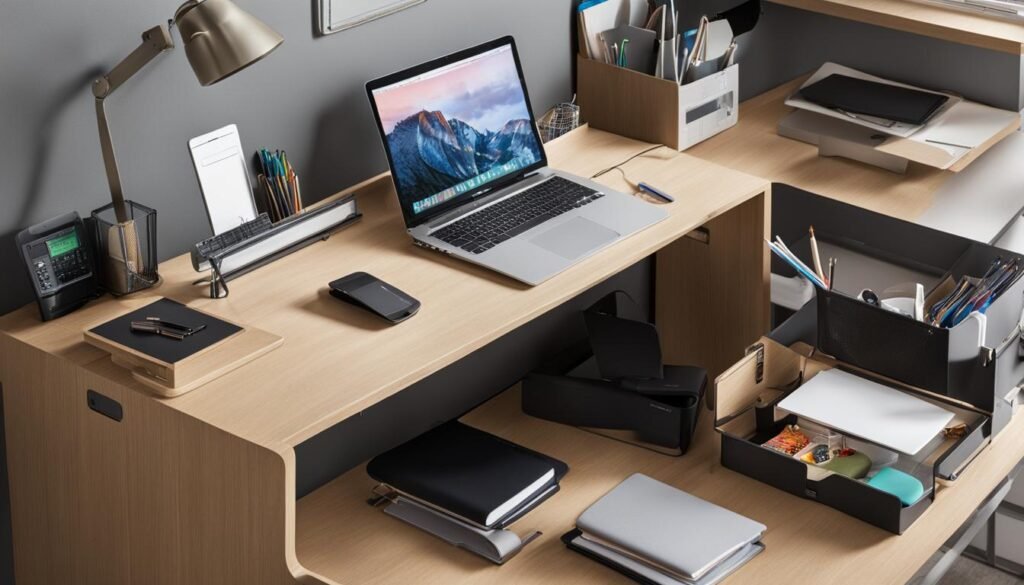 organize desk
