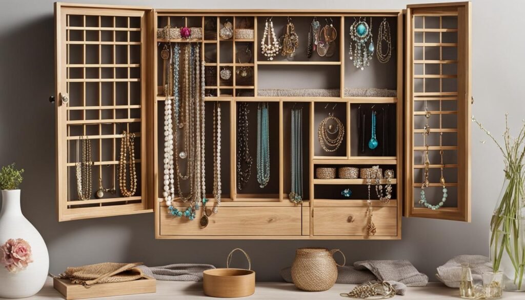 organize jewelry