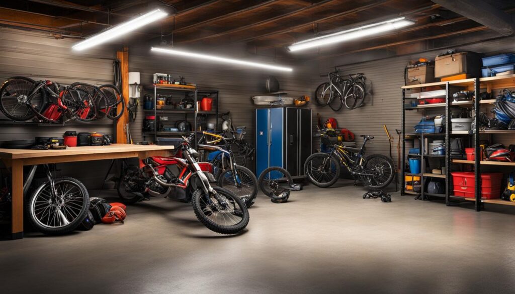 organize the garage