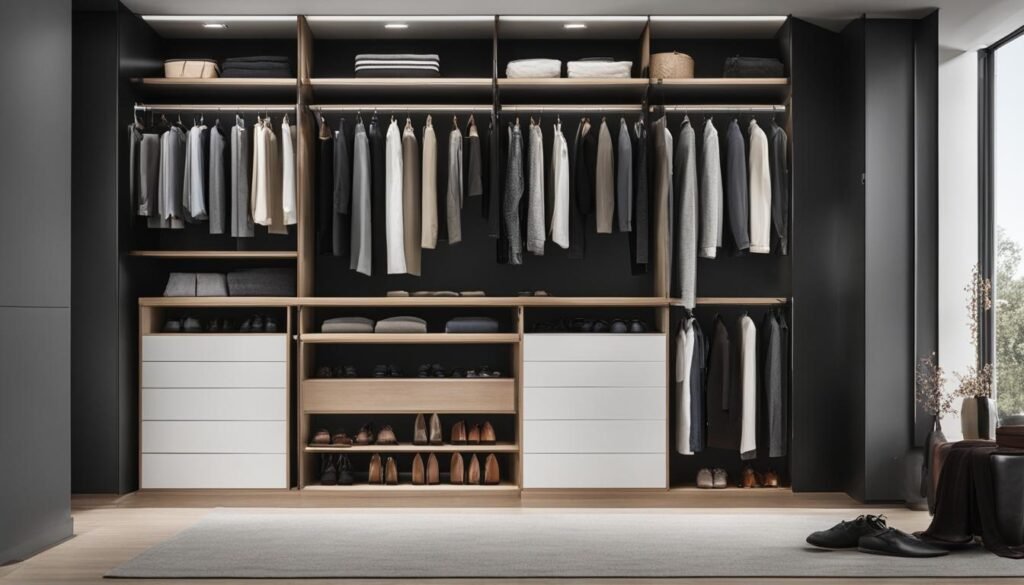 organize wardrobe ideas