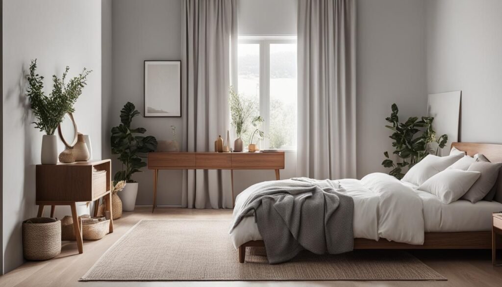 organized bedroom