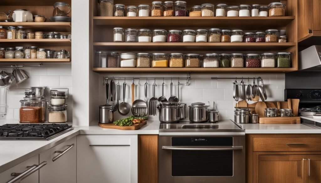 organized kitchen