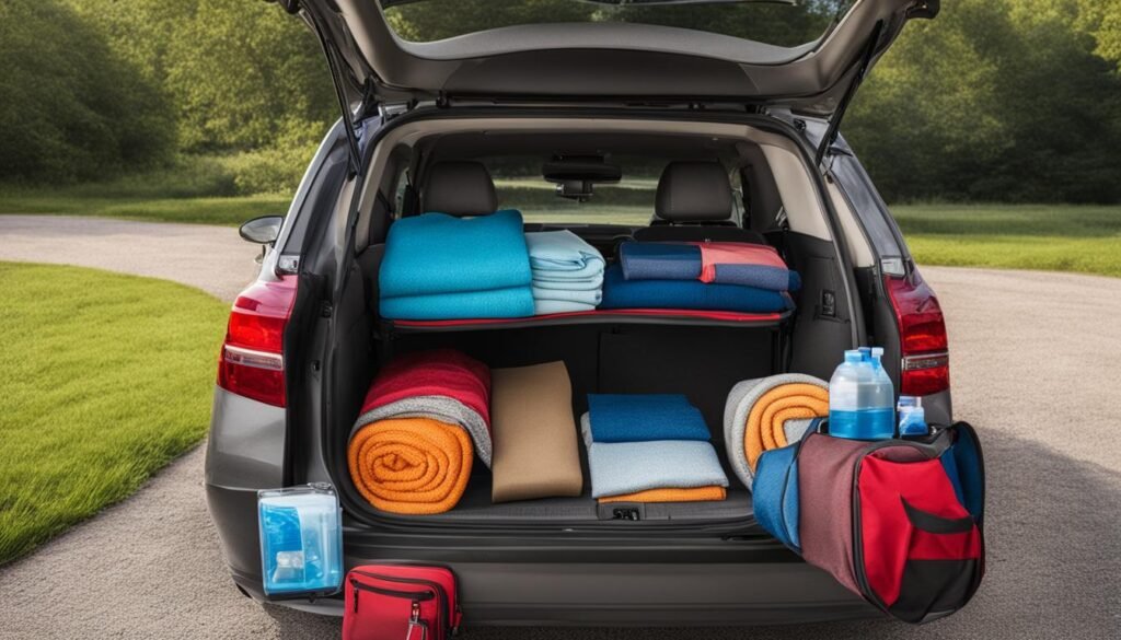organizing car