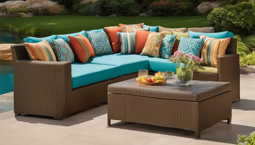 outdoor cushion material varieties