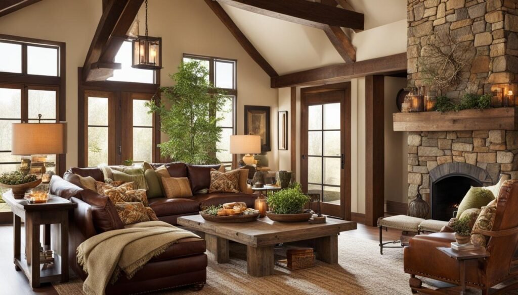 rustic interior design