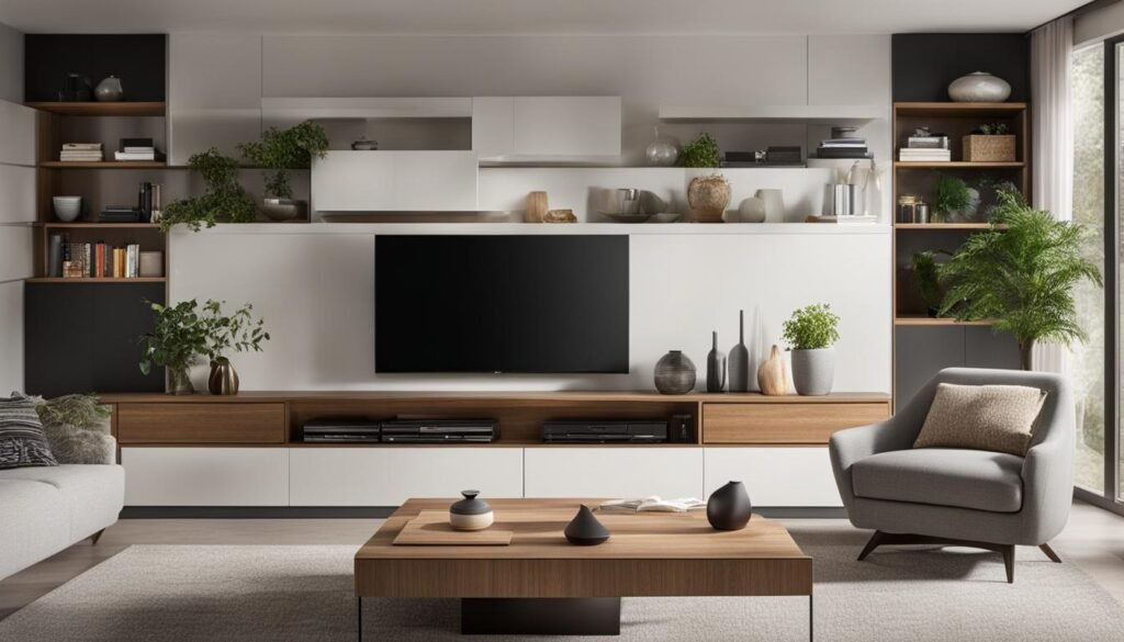 smart storage solutions living room