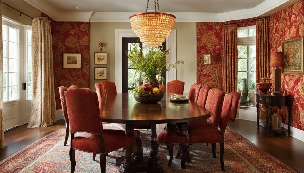 traditional dining room decor
