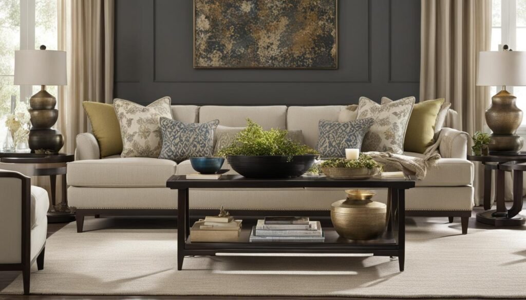 transitional style home decor
