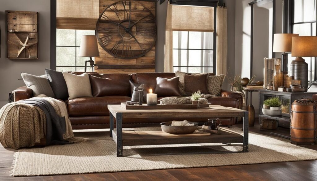 vintage industrial decor