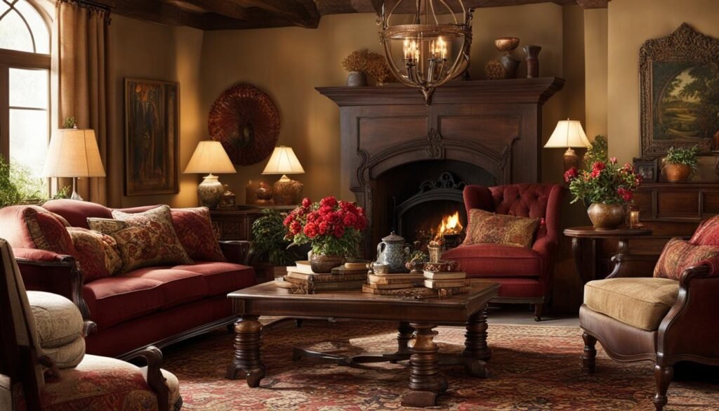 vintage-inspired decor
