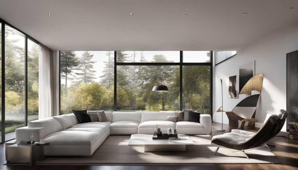 white houses interior