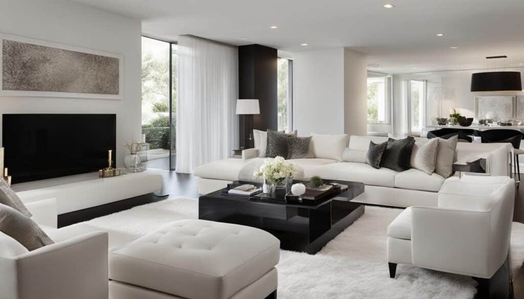 white-on-white decorating