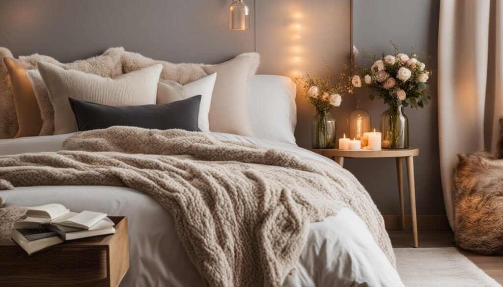 cozy bedroom design accessories