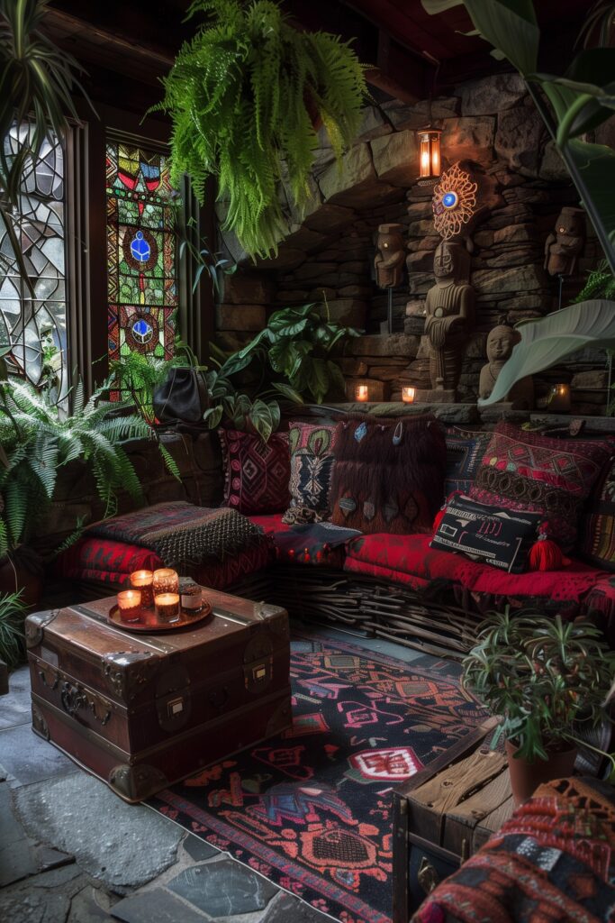 Mysterious Boho Hideaway