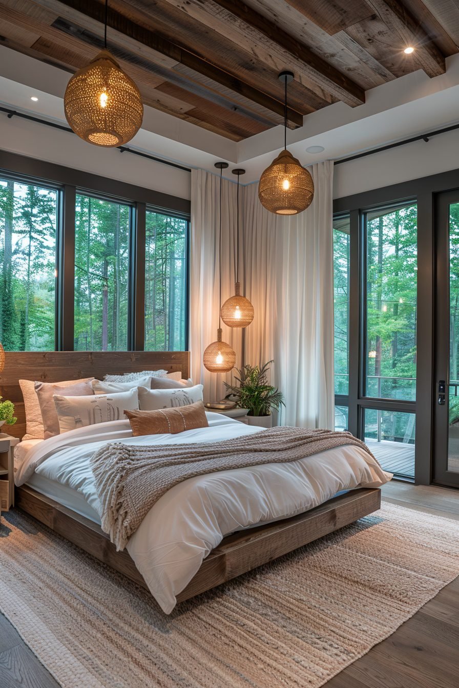 Visual Reference: 29 Earthy Modern Bedroom Ideas For A Nature Inspired Space