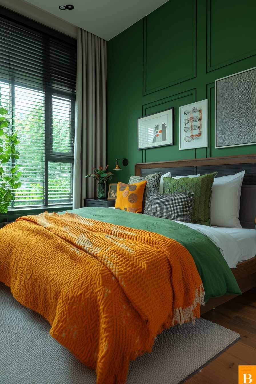 29 Dark Green Bedroom Ideas for a Modern and Chic Vibe - My Elegant Home