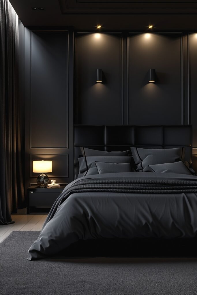 Midnight Black Wall Designs