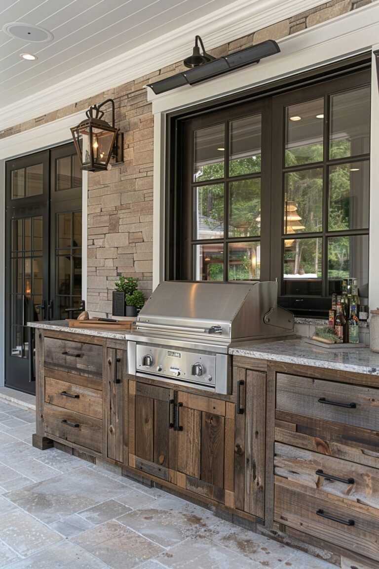 Modern Farmhouse Outdoor Kitchen Ideas
