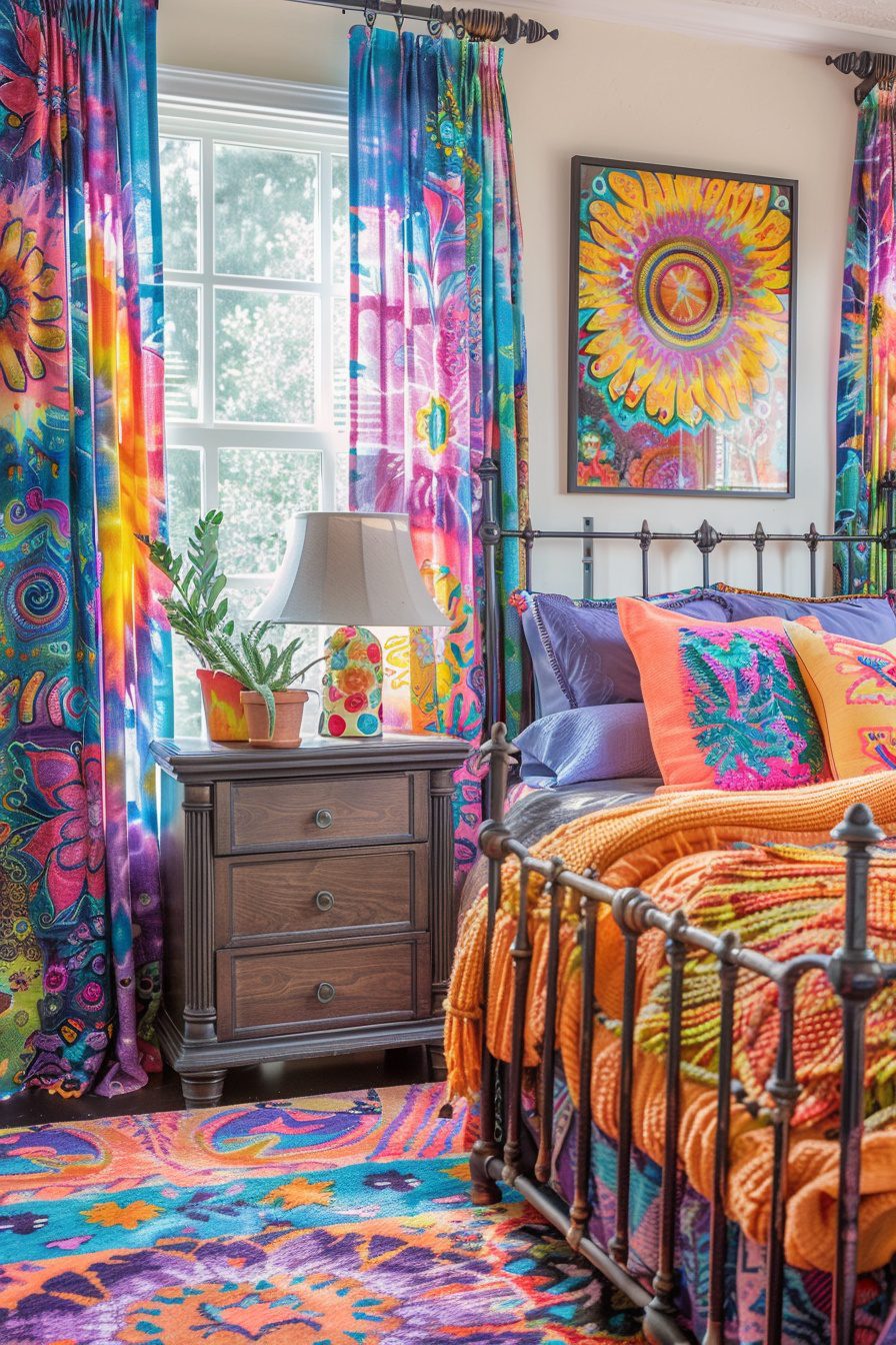 29 Boho Bedroom Curtain Ideas to Elevate Your Style - My Elegant Home