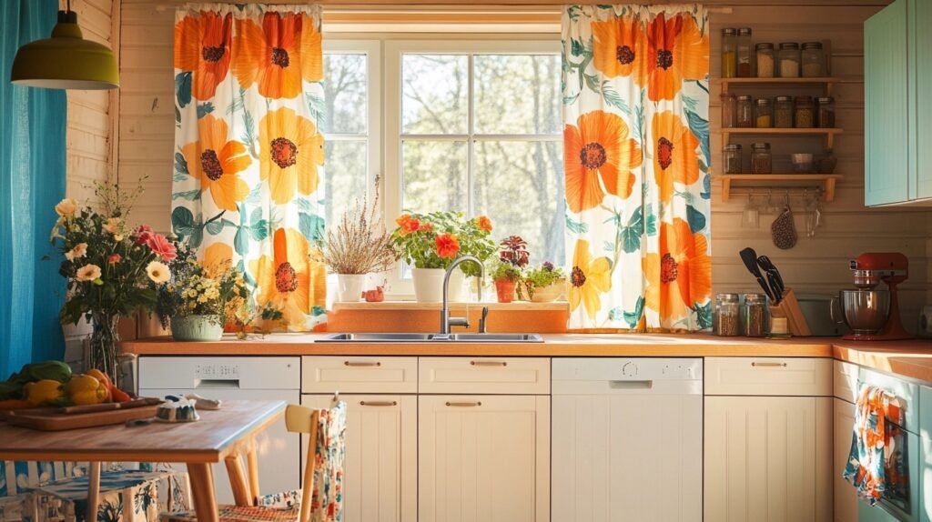 Boho Kitchen Curtains