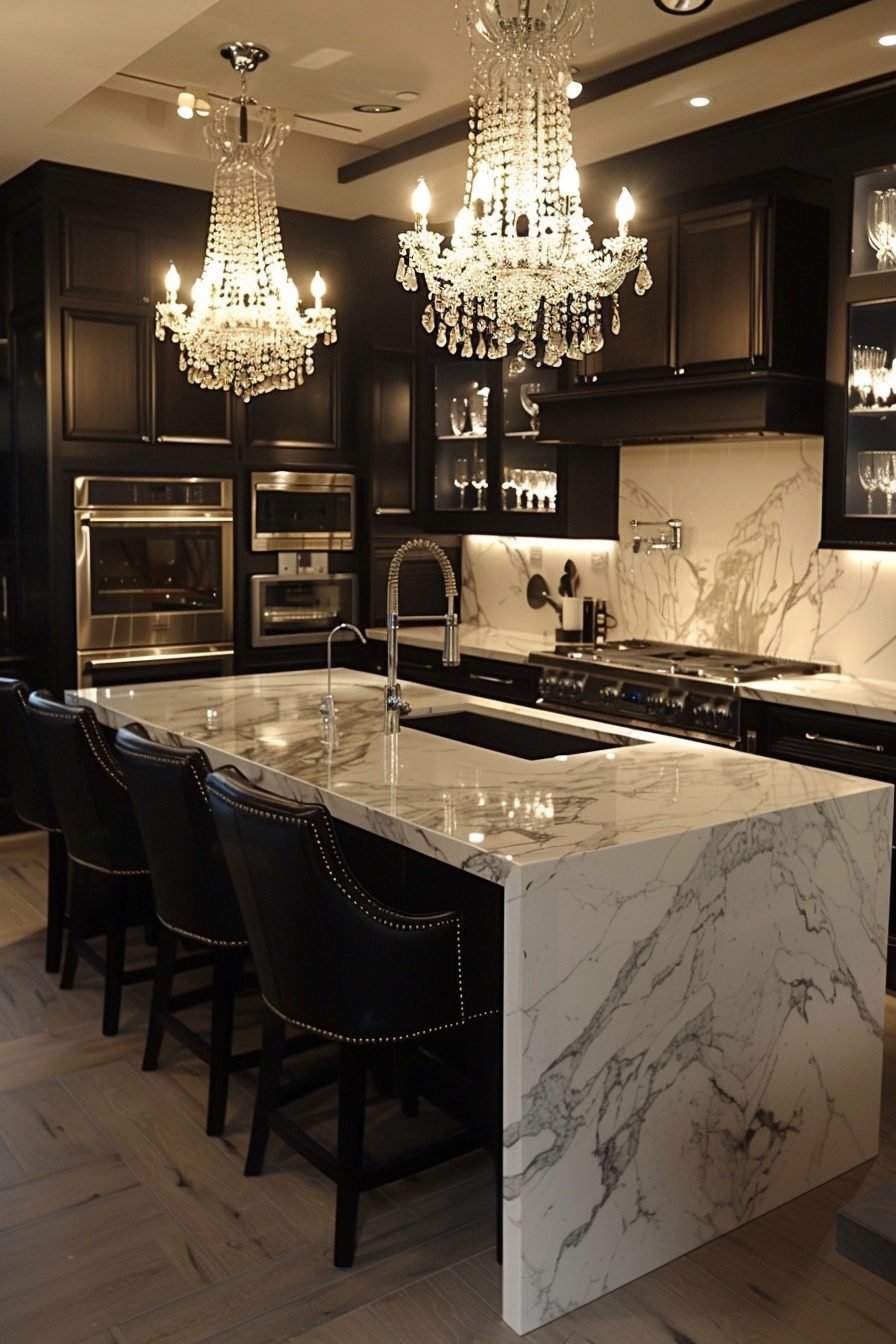 29 Black and White Modern Kitchen Ideas for a Chic Cooking Space - My ...