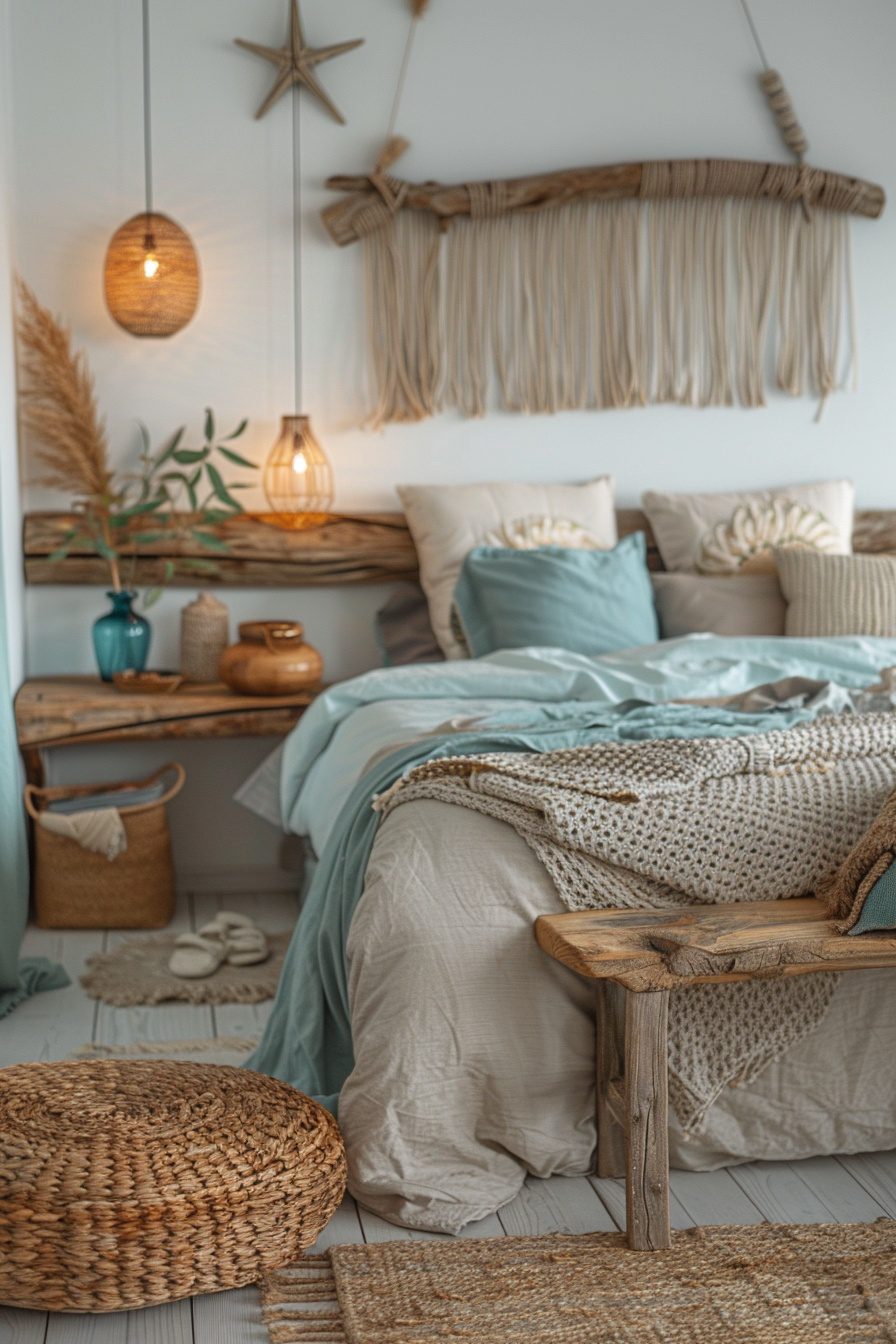 29 Beachy Boho Bedroom Ideas to Channel Coastal Bliss - My Elegant Home
