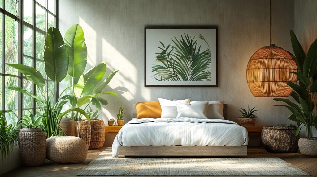 tropical bedrooms