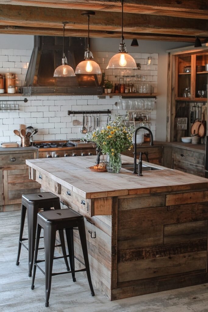 Barnwood Kitchen Charm