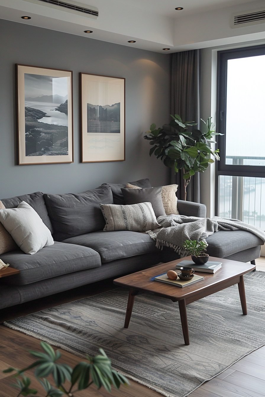29 Grey Couch Living Room Ideas to Suit Any Home Aesthetic - My Elegant ...