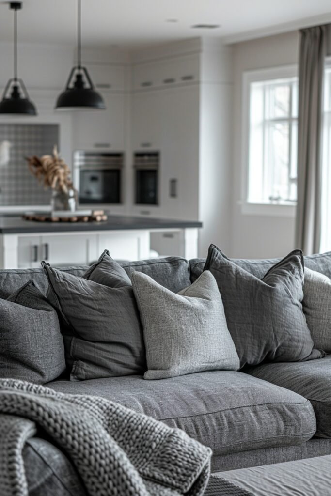 Grey Couch Living Room