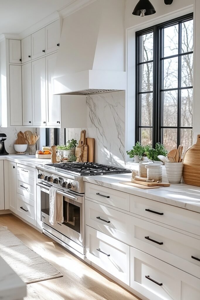 Arctic Serenity Kitchen