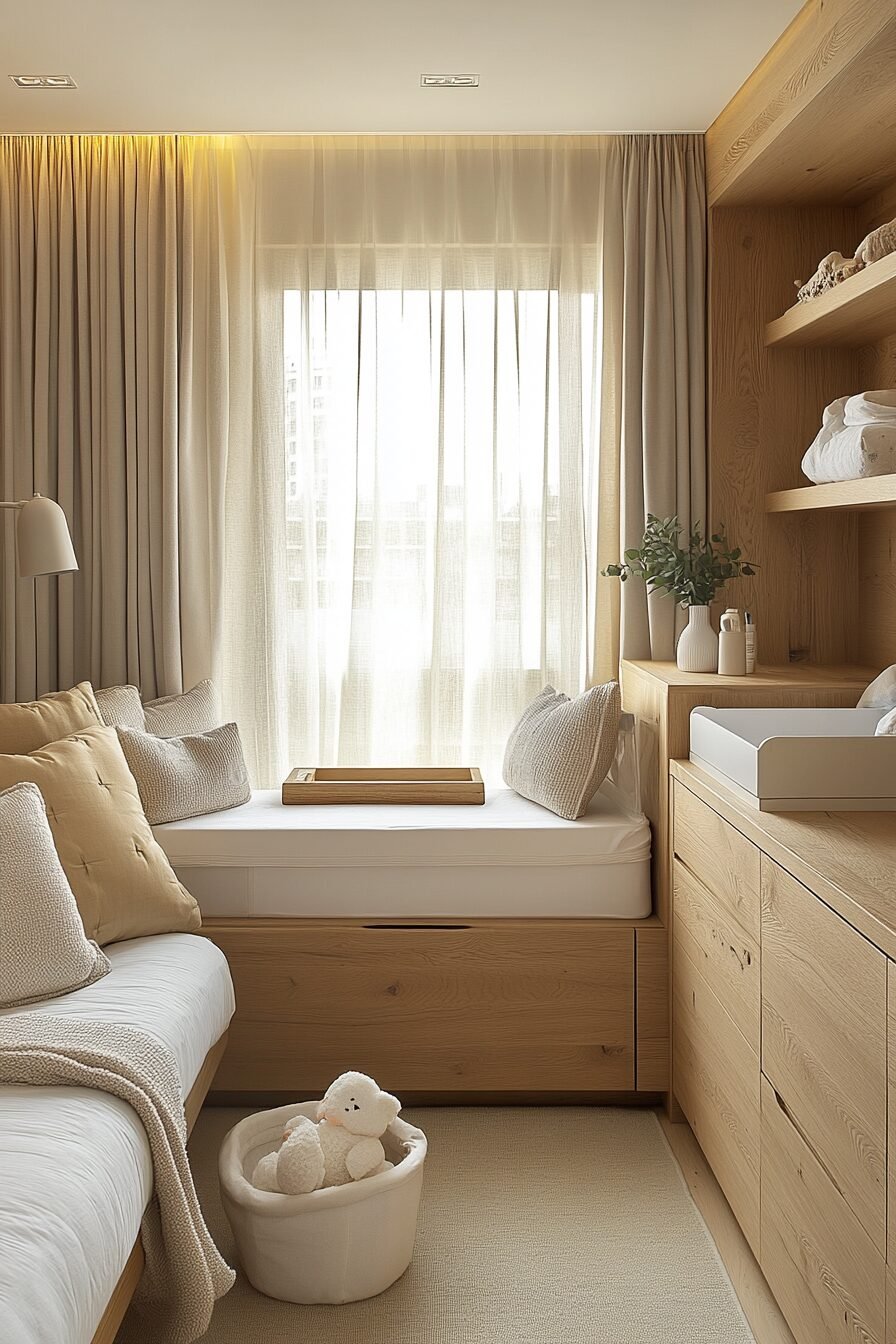 Gallery Detail: 29 Tiny Apartment Nursery Ideas For Designing A Functional And