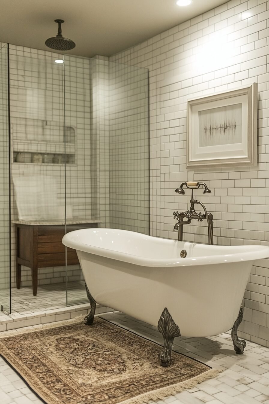 29 Transitional Bathroom Design Ideas That Fuse Traditional and ...