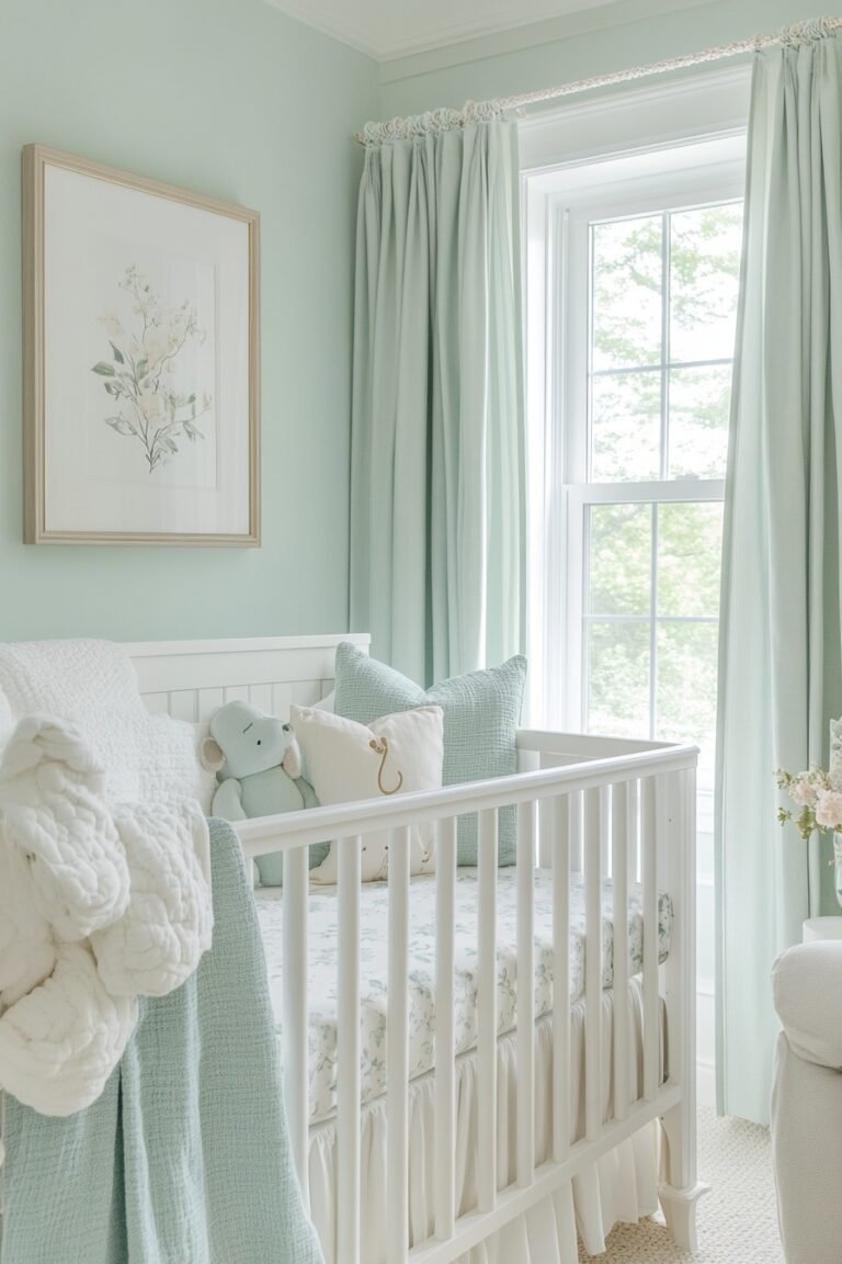 Illustration of Apartment Style Chic Nursery