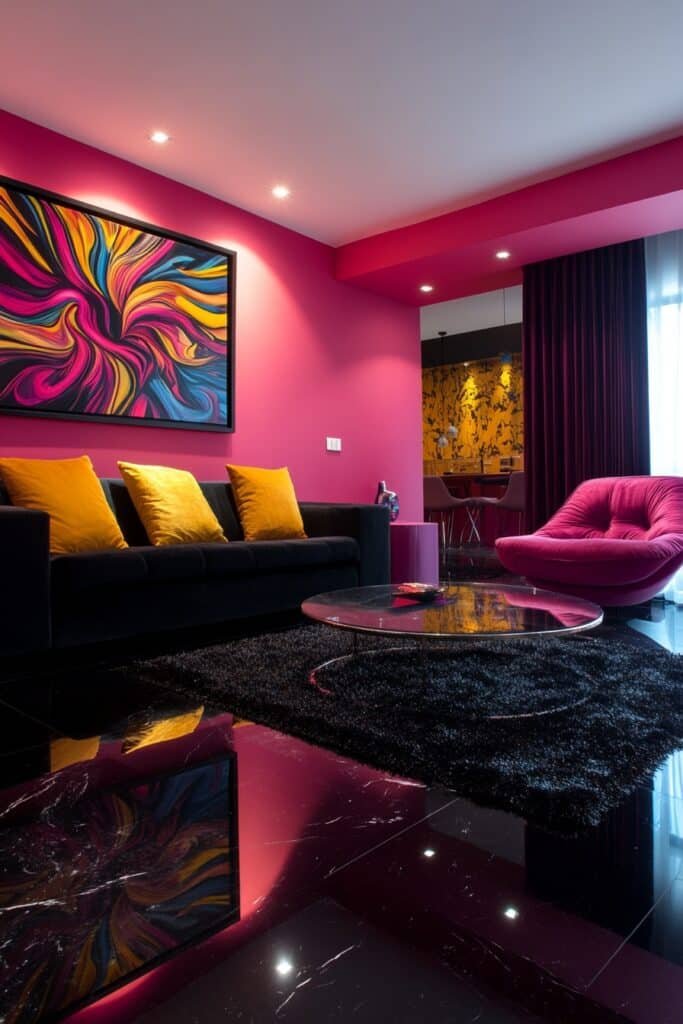 Vibrant Blush Oasis