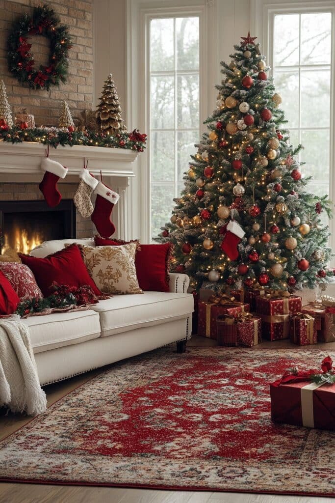 Warm Living Room Glow