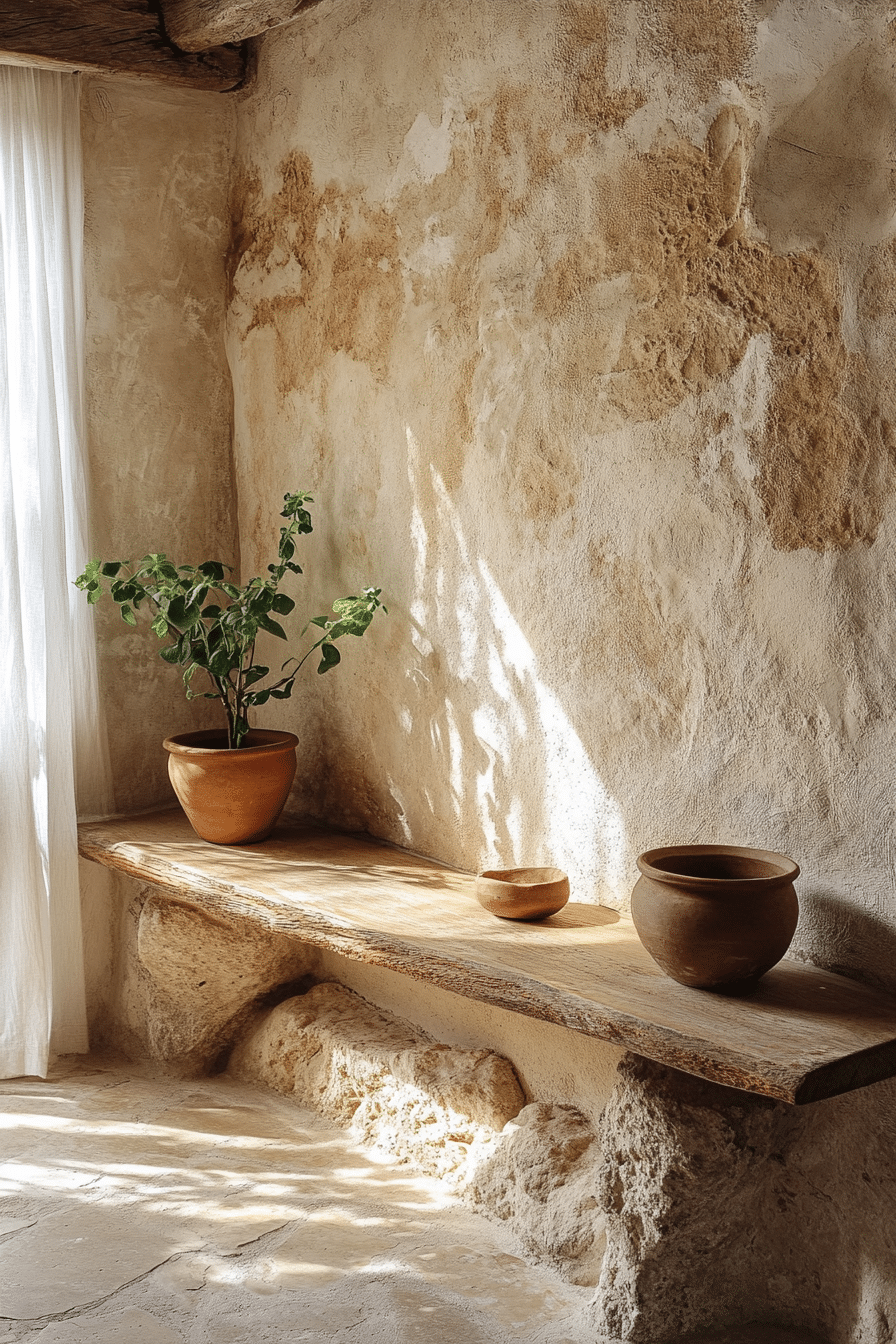 wabi sabi entryway