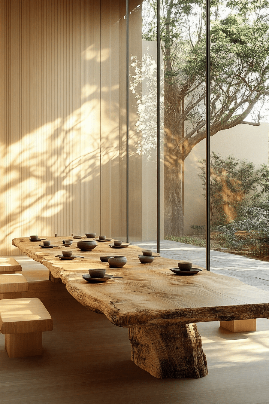 wabi sabi dining room