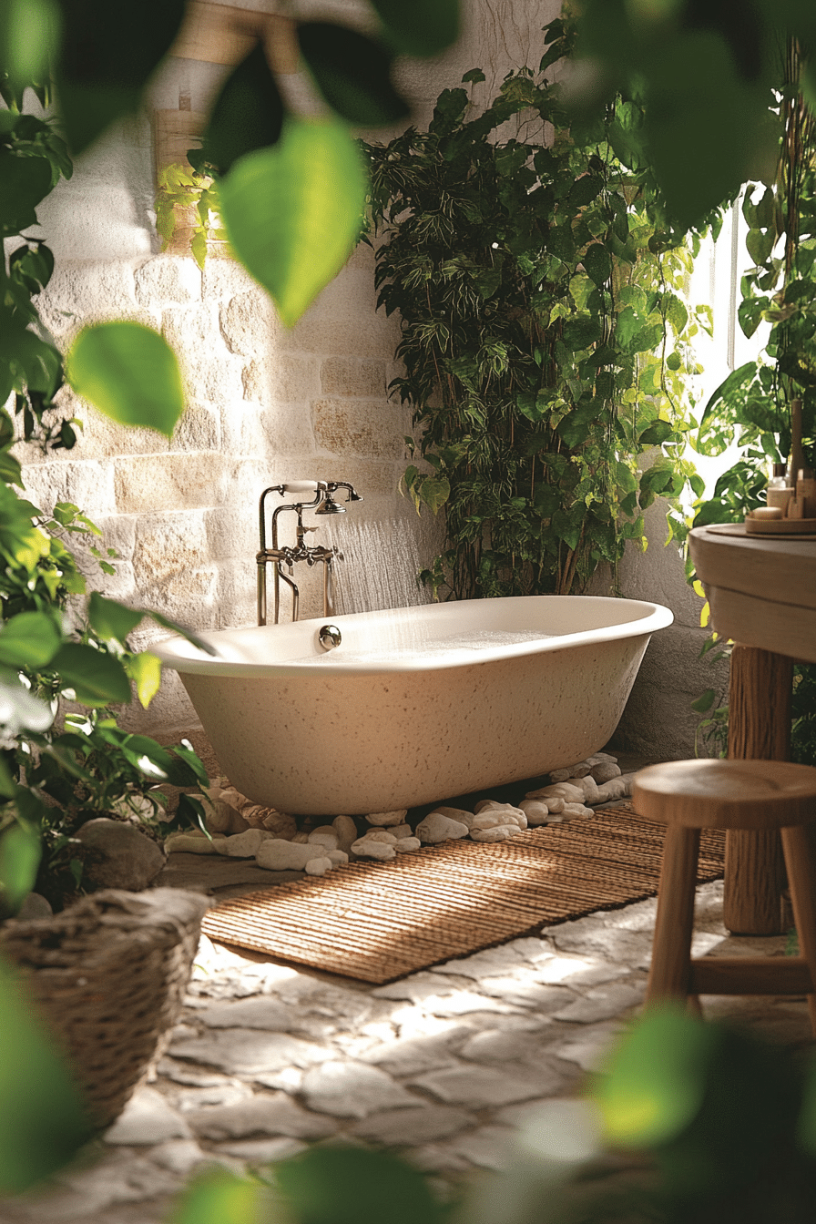 wabi sabi bathroom