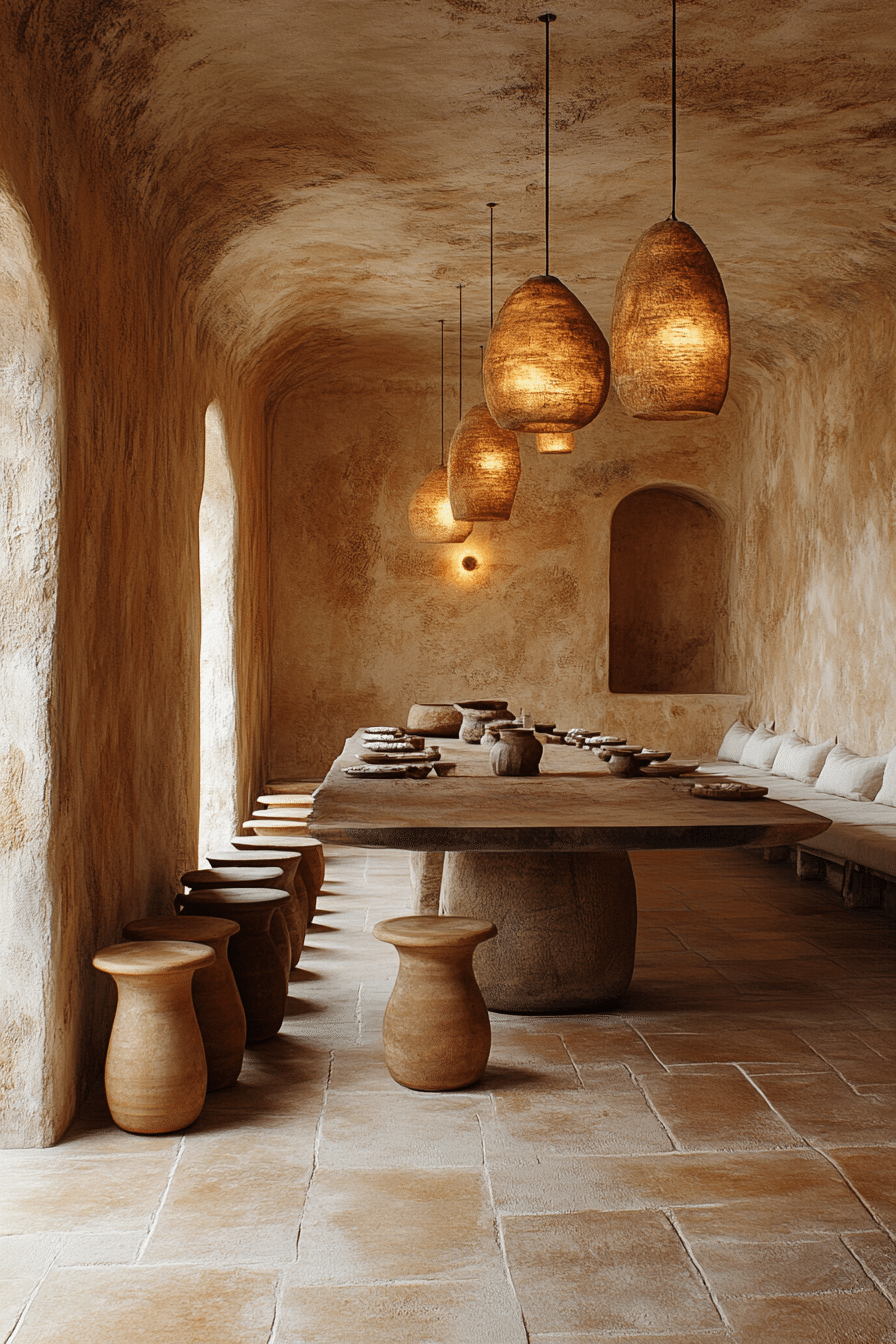 wabi sabi dining room