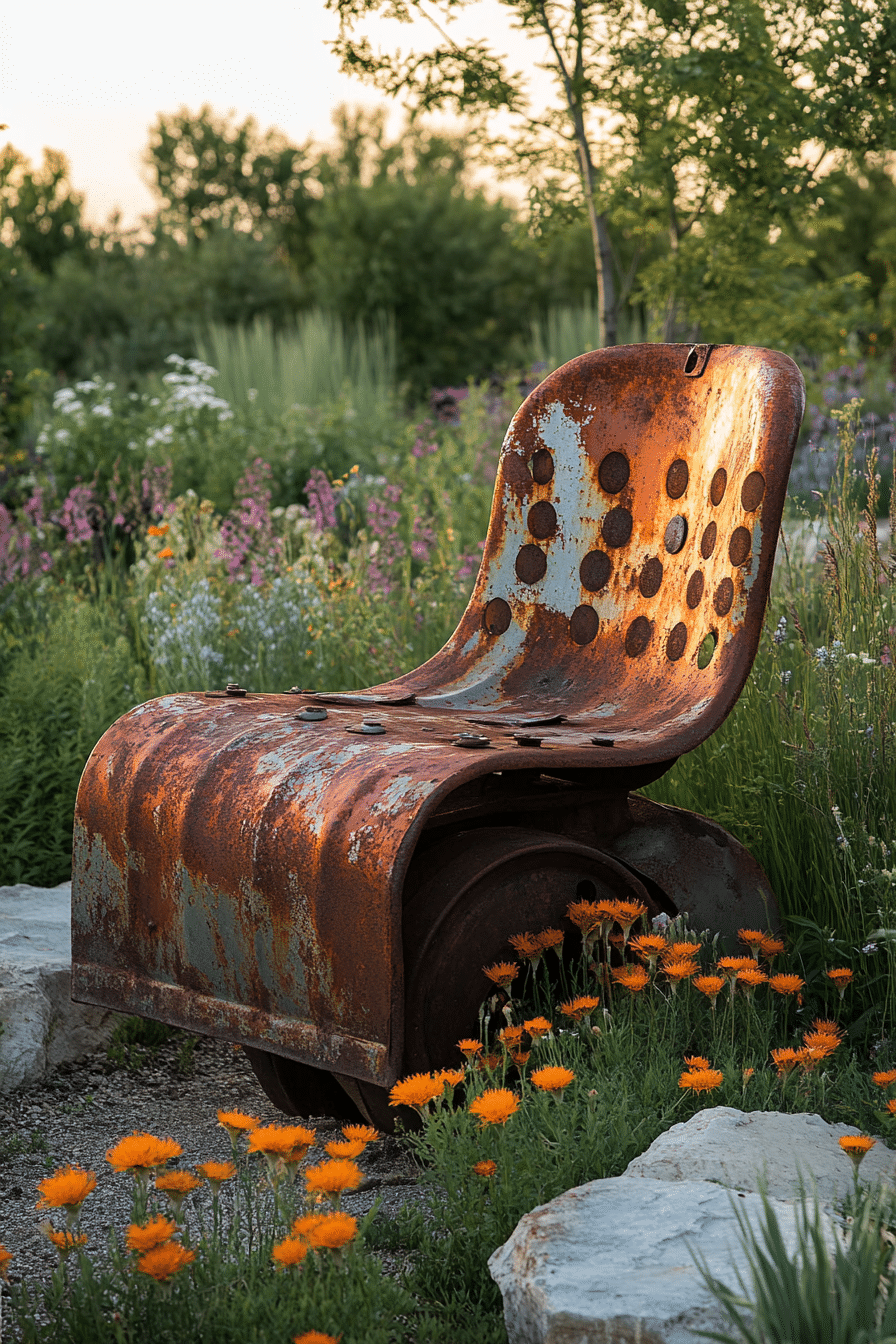 vintage garden decor