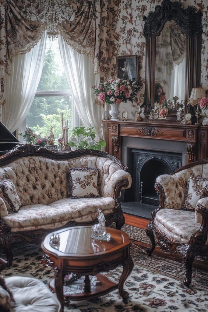 Victorian Velvet Lounge
