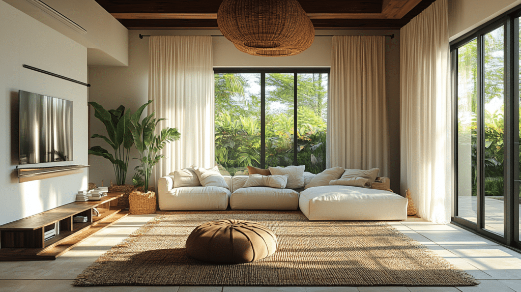 barndominium living room