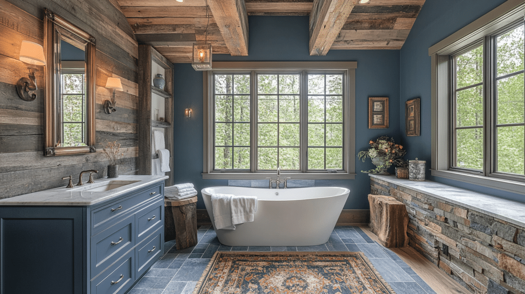 blue bathroom decor ideas