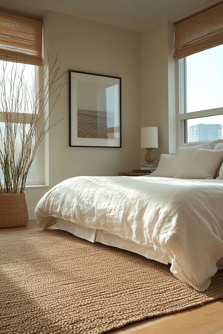 contemporary minimalist bedroom