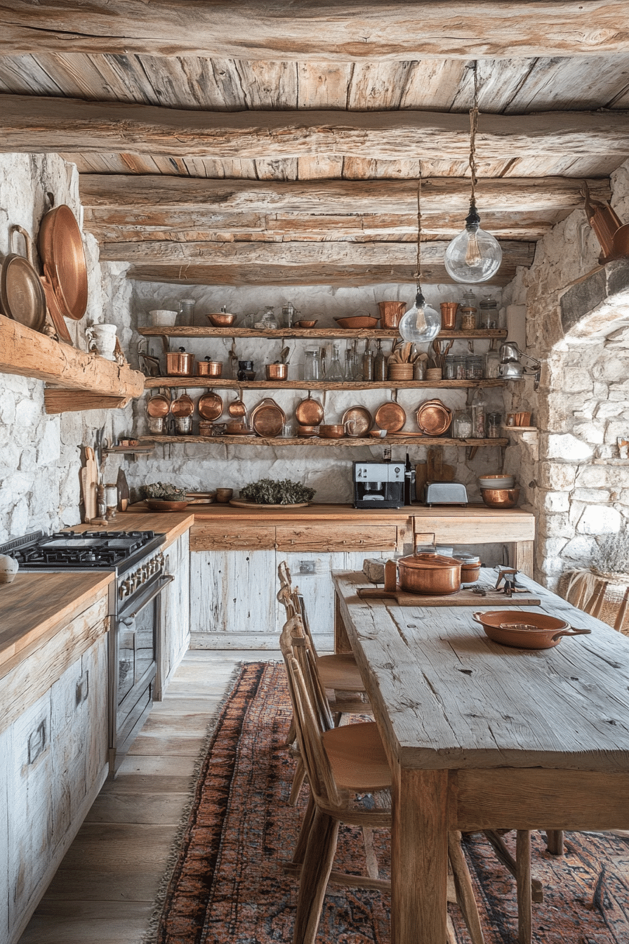little cabin kitchen