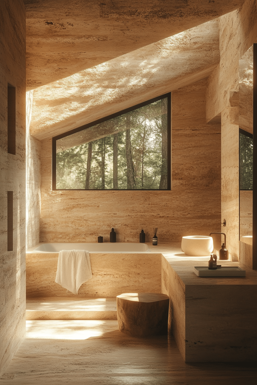 little cabin bathroom